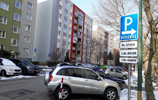 Vyhradené parkovanie v Bratislave