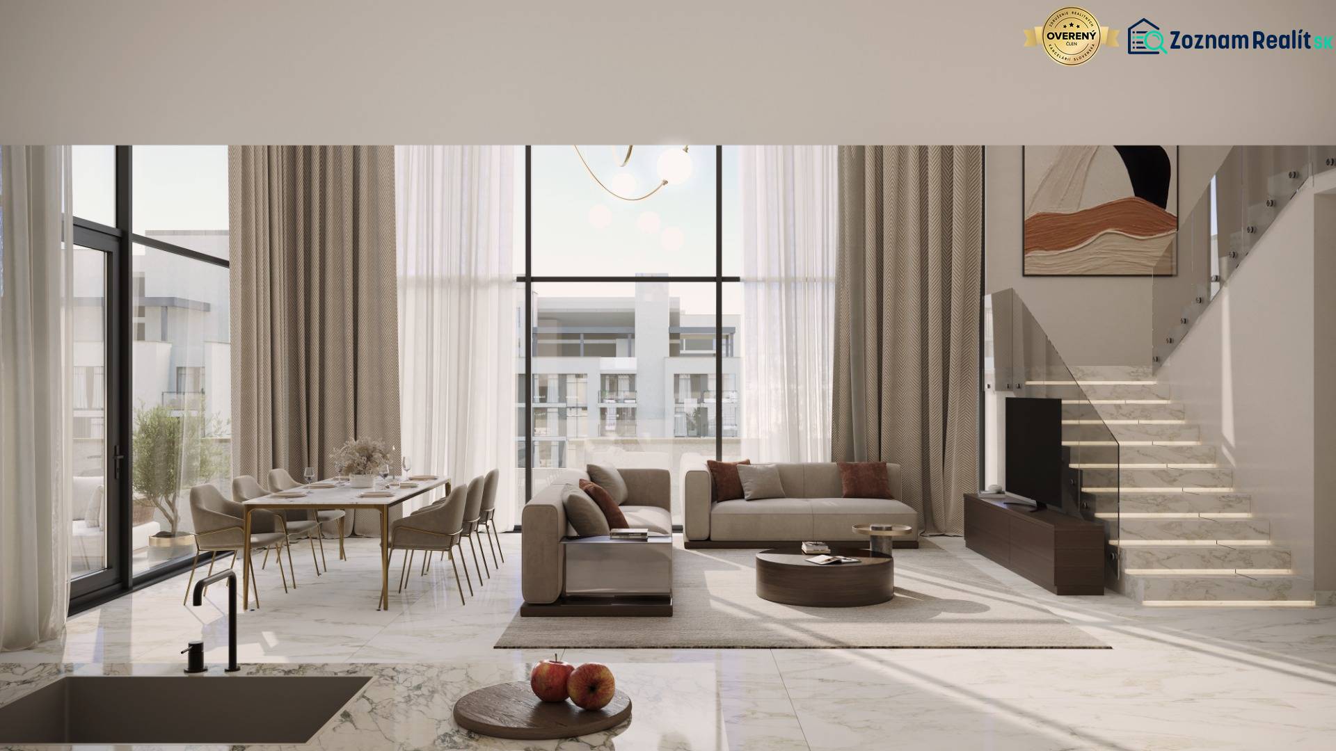 Royal Park Abu Dhabi - 2izbový byt (Type B) - CAM02-RECEPTION.jpg