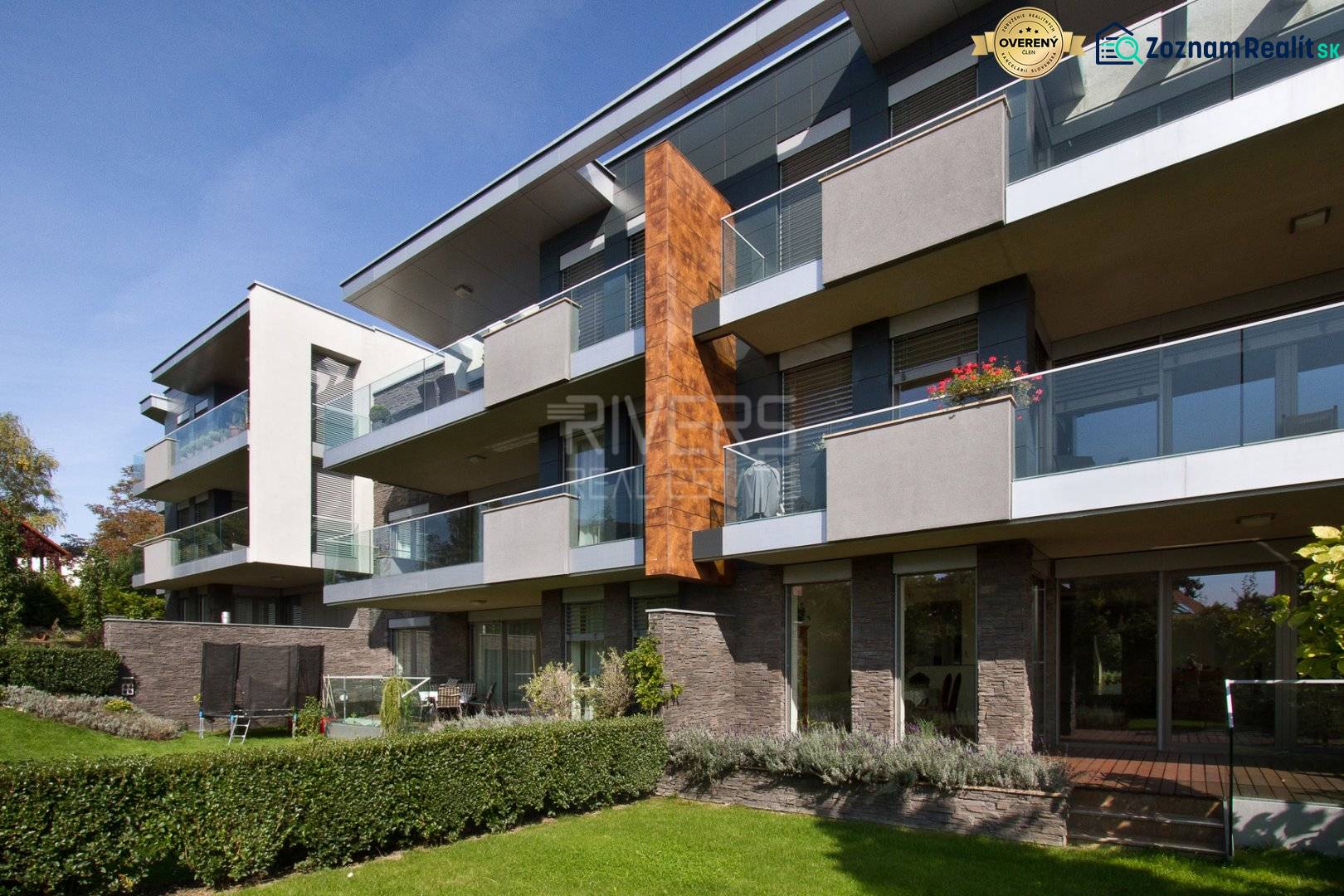 RIVERS | Diplomat Park - Bratislava - Staré Mesto Výstavba bytov prenájom reality Bratislava - Staré Mesto