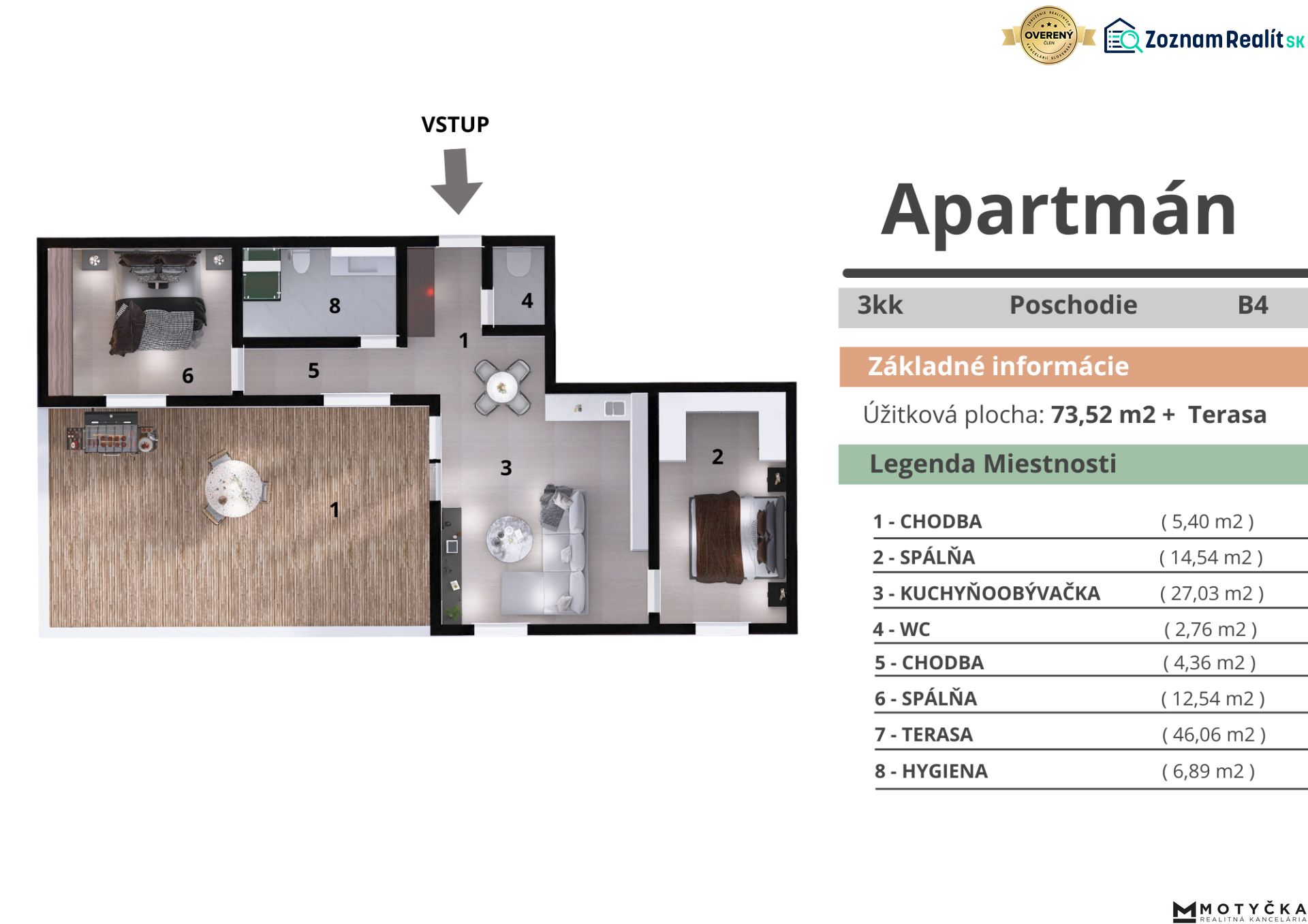 3i apartmán - B4