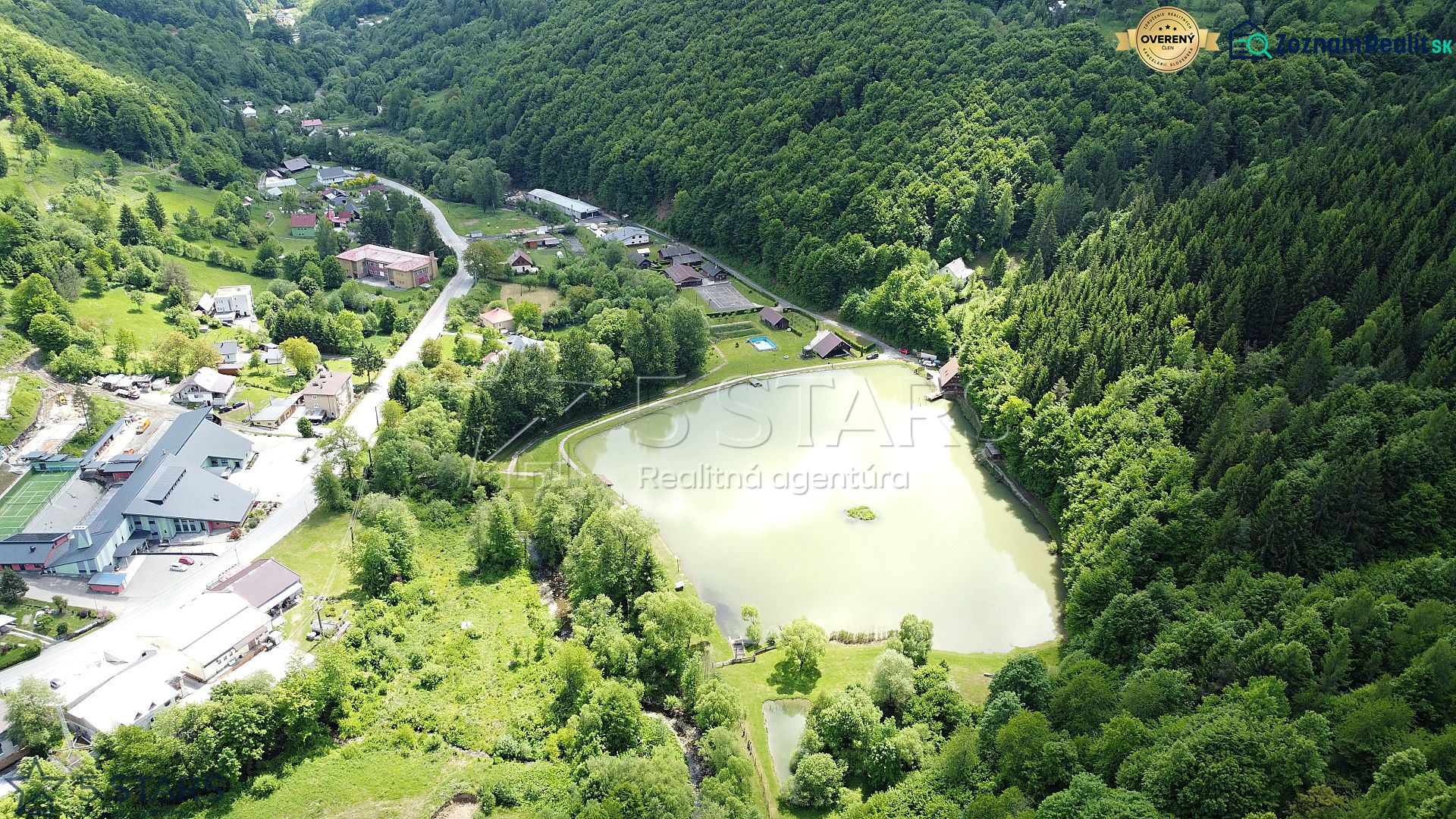 101755m2 pozemku - súčasť Rekreačný areál RYBNÍK, Horná Mariková
