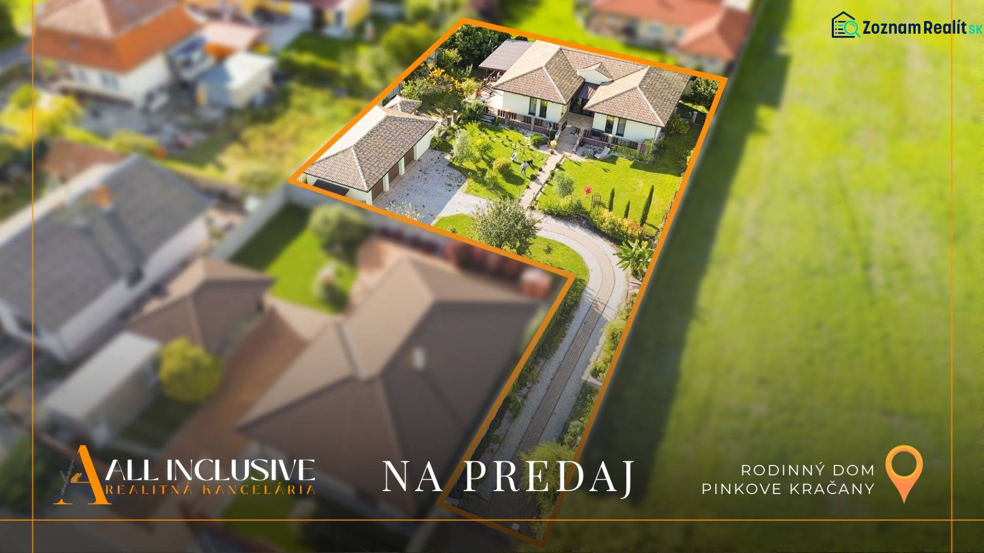 NA PREDAJ 4-IZB NOVOSTAVBA S TROJGARÁŽOU, PIN. KRAČANY - Rodinný dom na predaj v Pinkových Kračanoch, Dunajská Streda s upravenou záhradou.