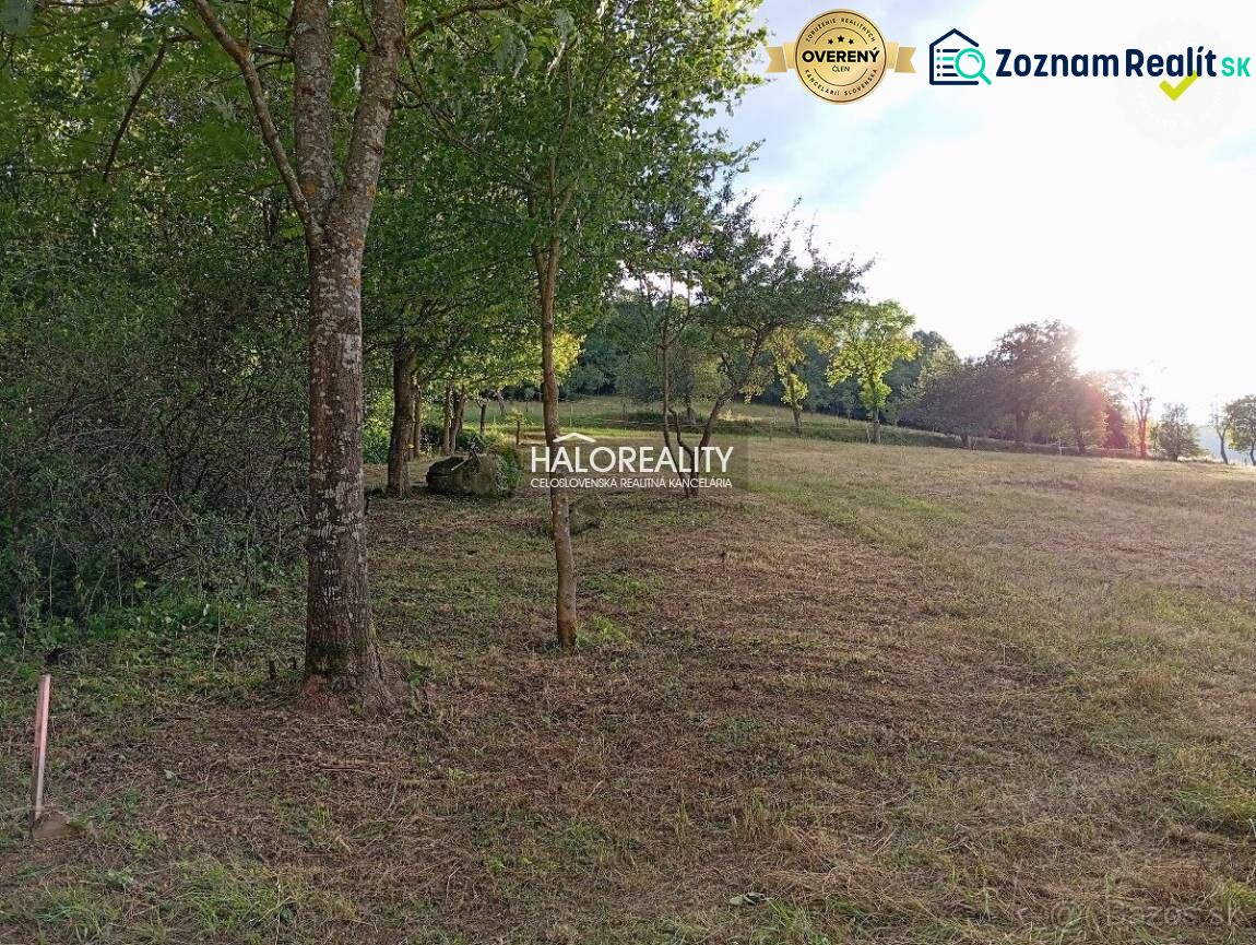 Predaj, pozemok pre rodinný dom   1000 m2 Horný Tiso... - Pozemky - bývanie v Hornom Tisovníku s trávmymi porastami a lesom na horizonte.