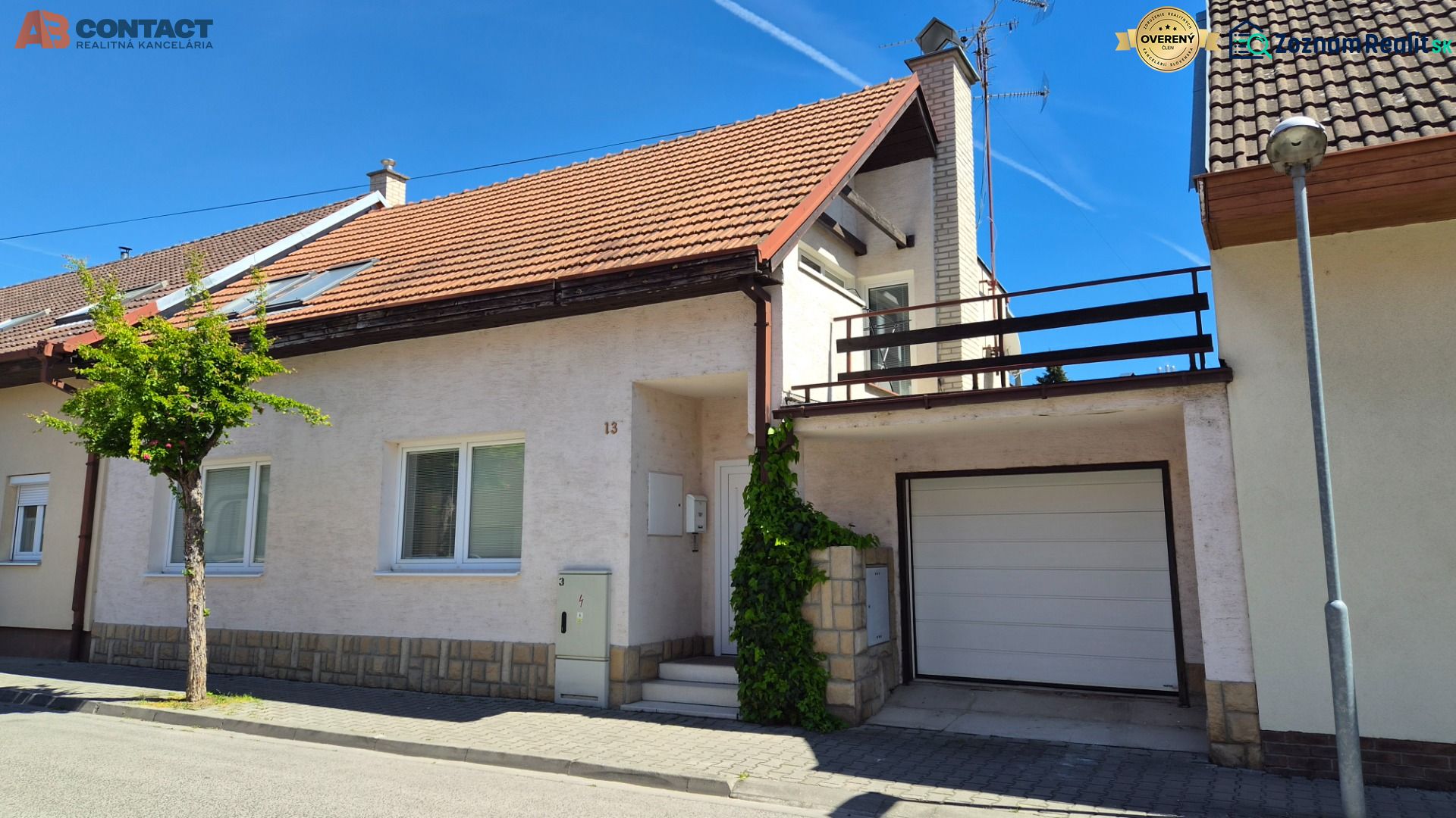 Šikovný 5-izbový dom, balkón, terasa, loggia, garáž, záhradka