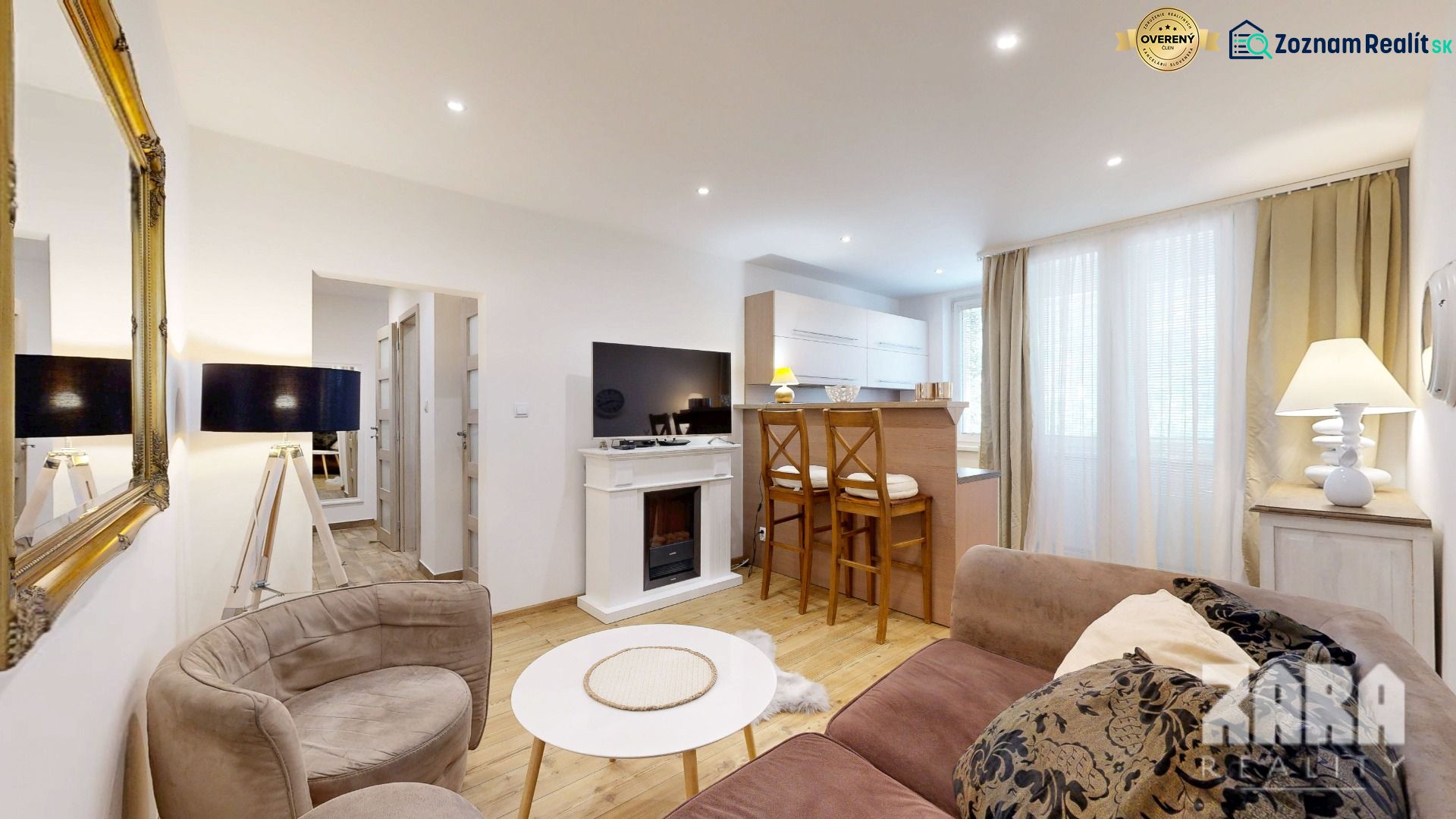 ČIERNOMORSKÁ - ZARIADENÝ 1, 5 izb. byt po KOMPL. rekonštrukcii 42 m2