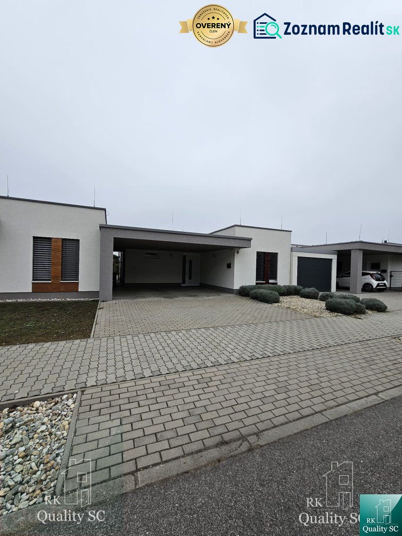 SENEC – NA PREDAJ - Novostavba, 4. izbový rodinný dom s parkovaním pre - Rodinný dom v Senci na Tulipánovej ulici s dláždeným vjazdom a záhradkou.