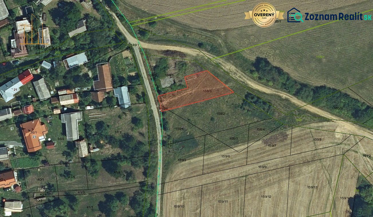 Bývajte pri Prešove - pozemok na výstavbu RD, Daletice
