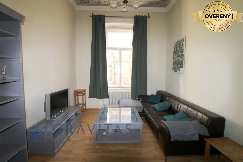 Prenájom 1,5 izb. staromestského bytu, Štefánikova ul., Staré mesto