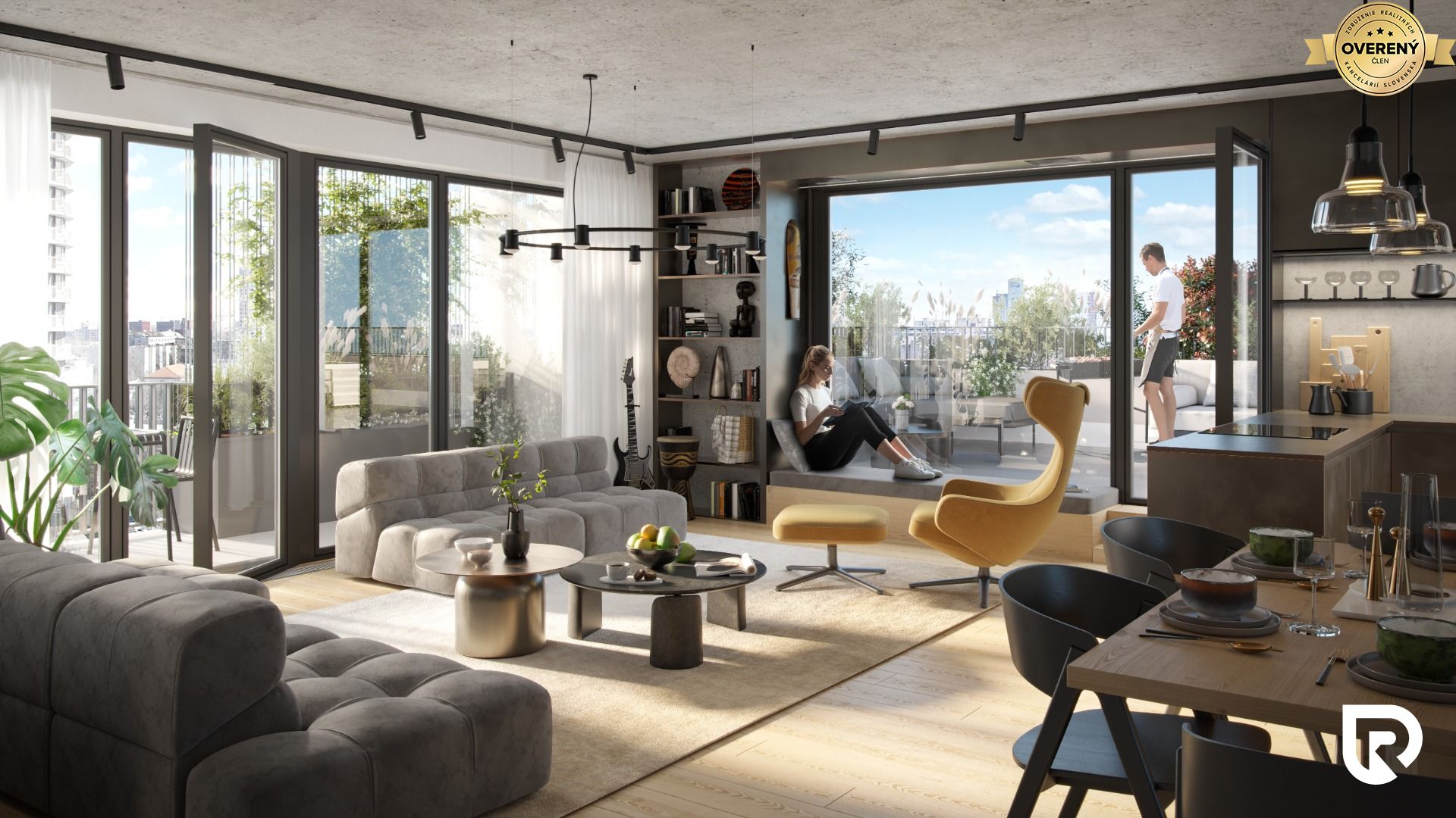 2 izbový byt 65 m² | Greencorner | Bratislava-Nové mesto – foto 9