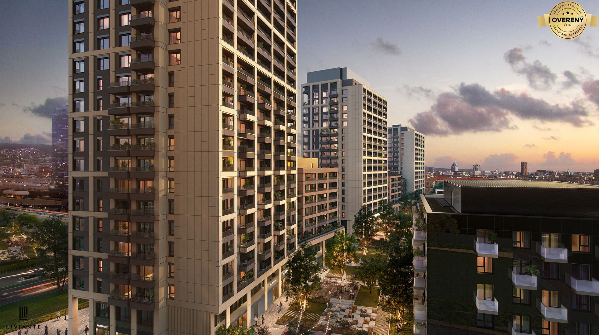 PREDAJ 2i bytu v luxusnom projekte Downtown Yards, BA II – foto 4