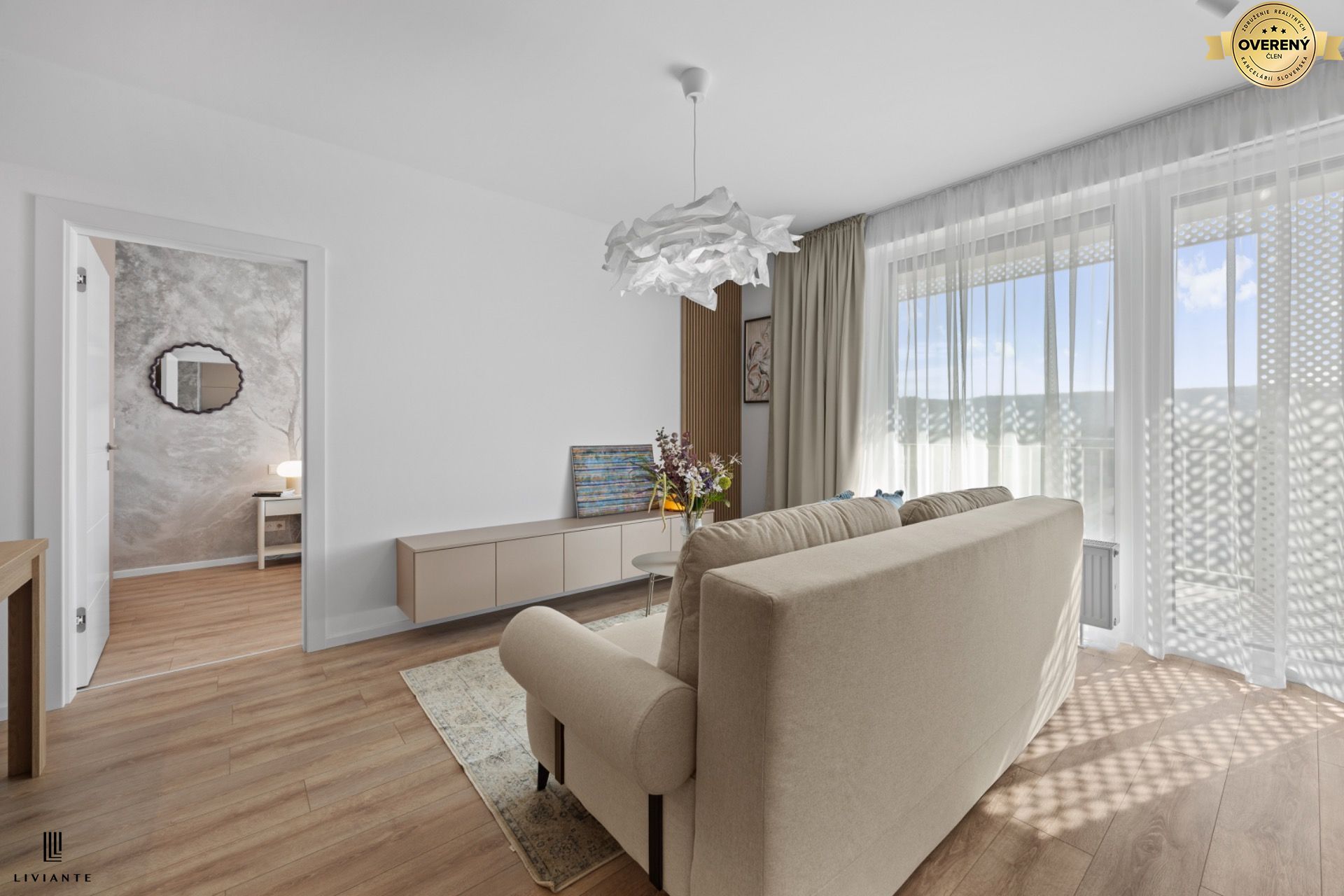 PRENÁJOM – dizajnový 2i byt, balkón, parking, bazén, fitness, Agáty – foto 4