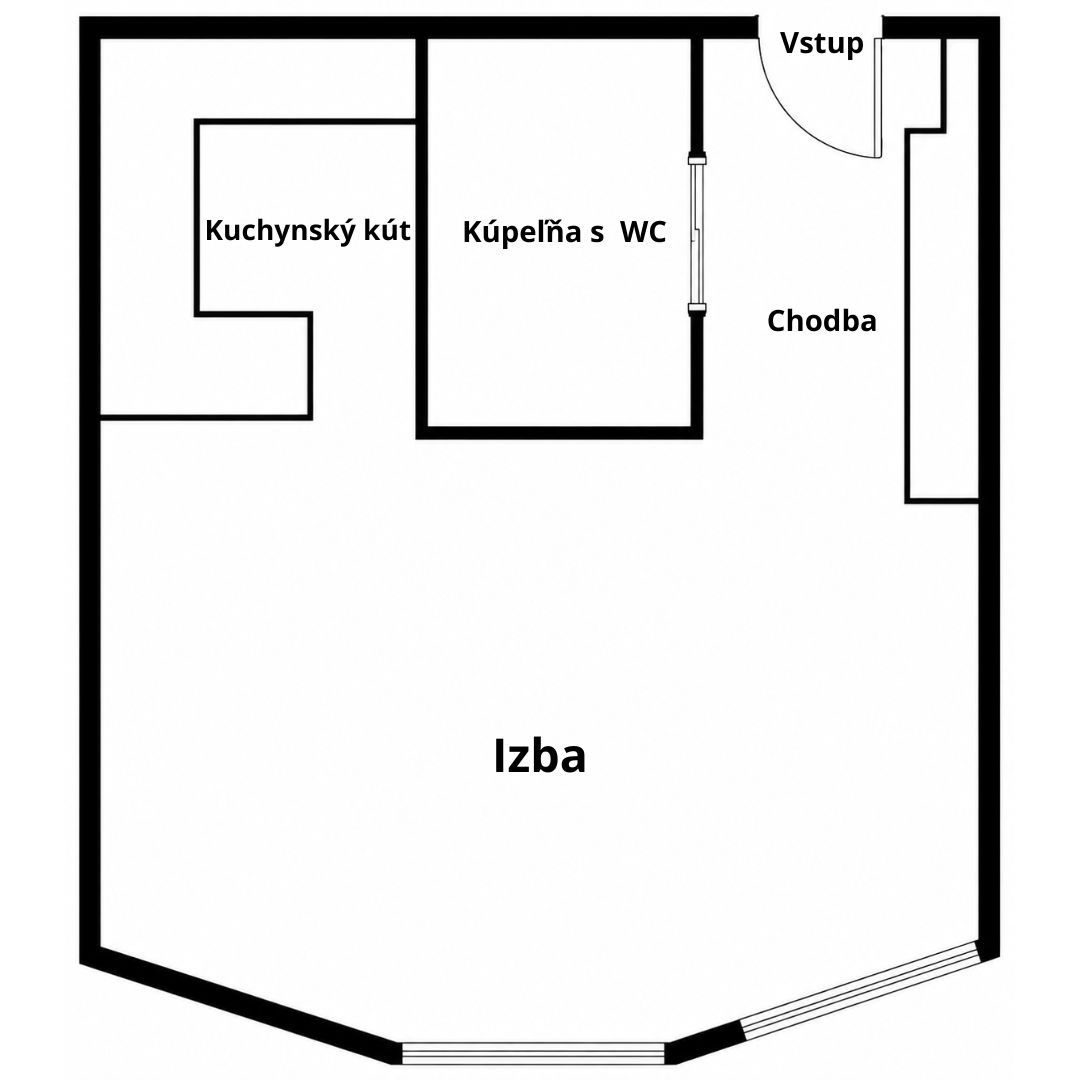 I Predaj Štýlový 1-izb byt kompletne zariadený Karlova Ves – foto 4