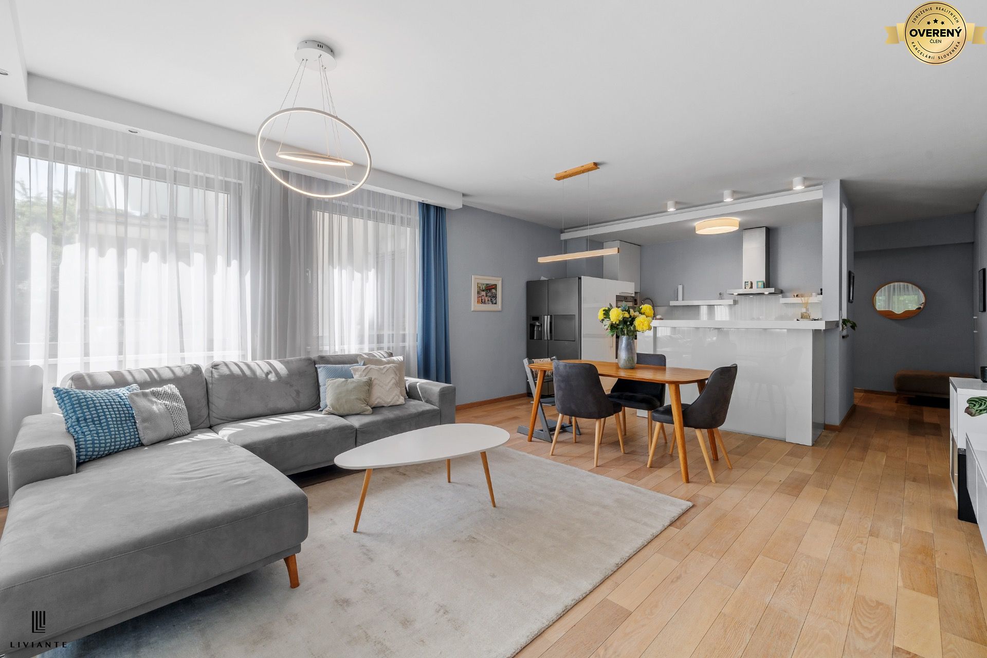 NA PREDAJ Rodinný 4i byt 119 m² s veľkou lodžiou v uzavretom areáli – foto 4