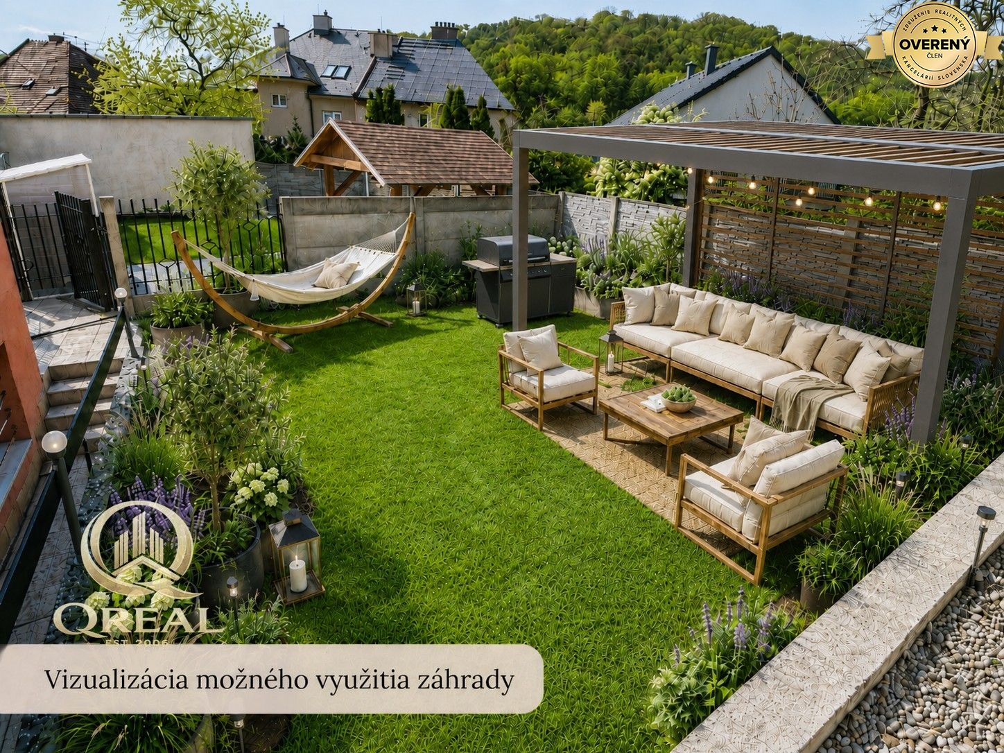 Mestský byt s pocitom domu – Koliba, ticho, záhrada a parkovanie