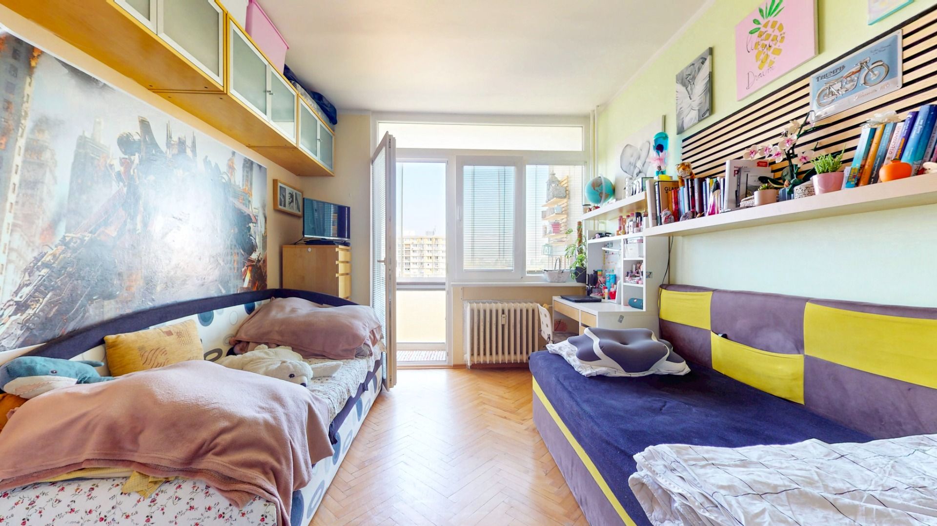 Svetlý 2i byt s drevenou podlahou | Štrkovec | 52 m² | 2 balkóny – foto 6