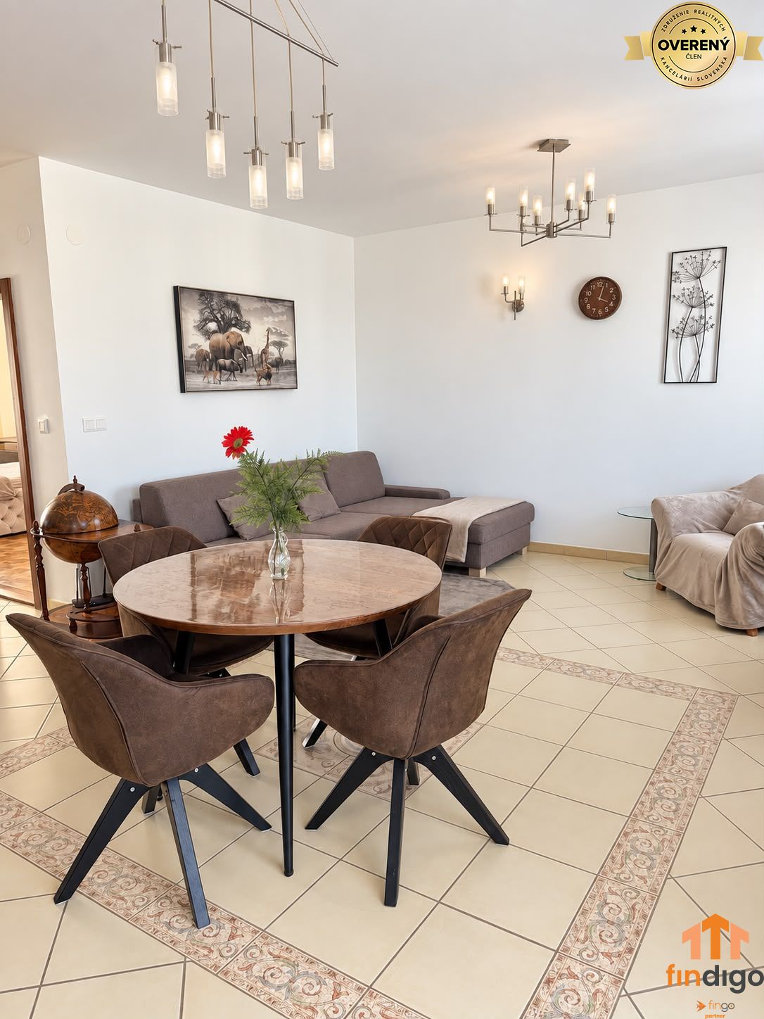 PRENÁJOM - 3-izbový zariadený byt s balkónom a garážou - Šustekova – foto 2