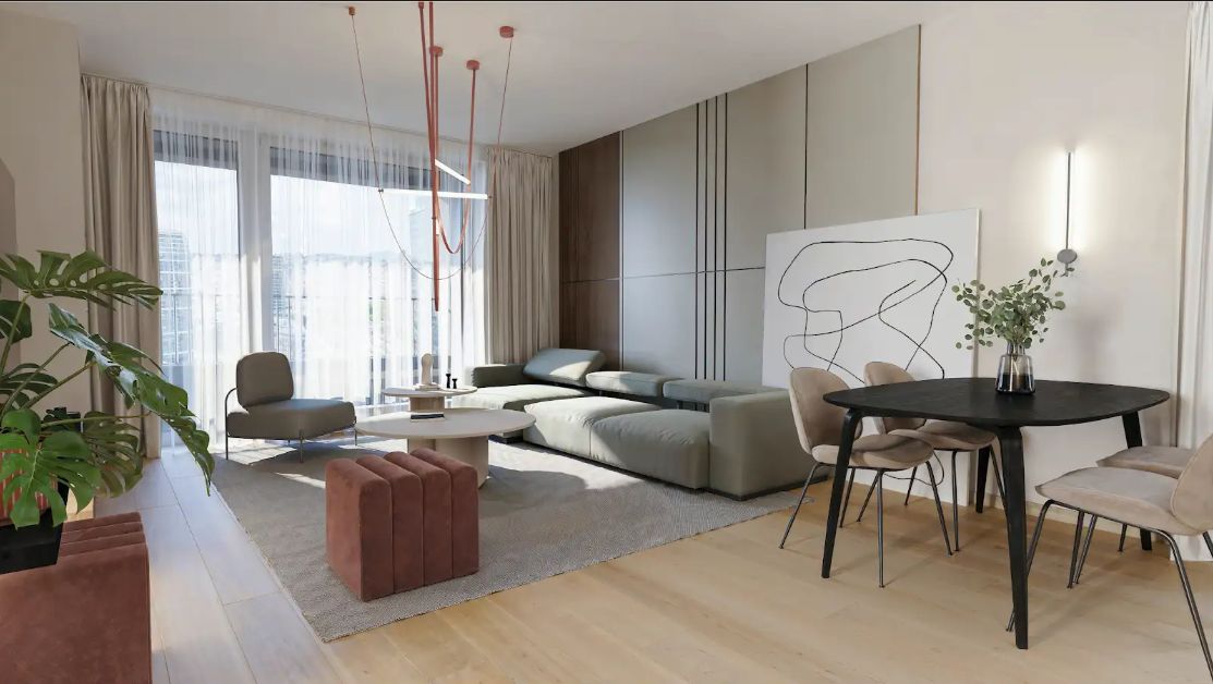 Vo výstavbe – V projekte Downtown Yards 2 izbový byt s garáž. státím – foto 7