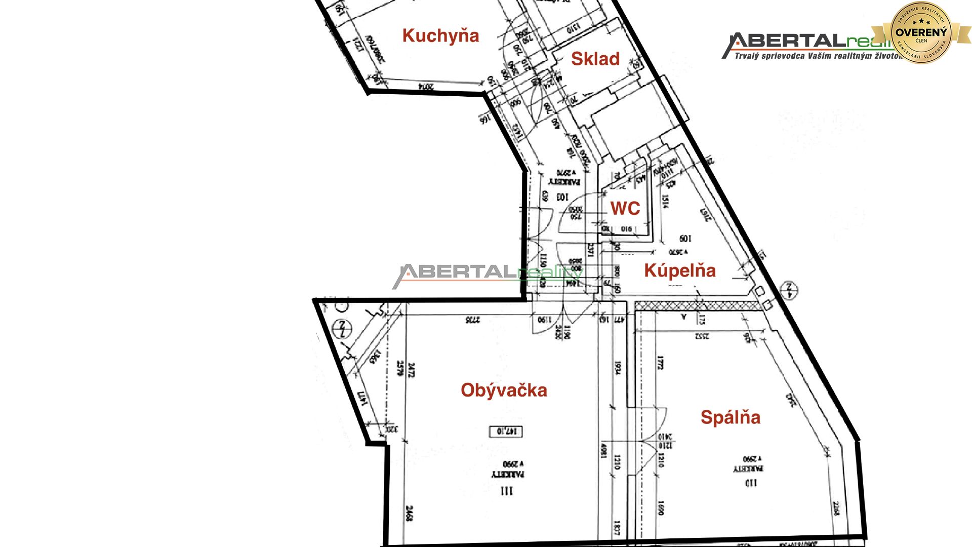 Prenájom - 2i byt, vysoké stropy, klima, Vysoká, Bratislava - centrum – foto 8