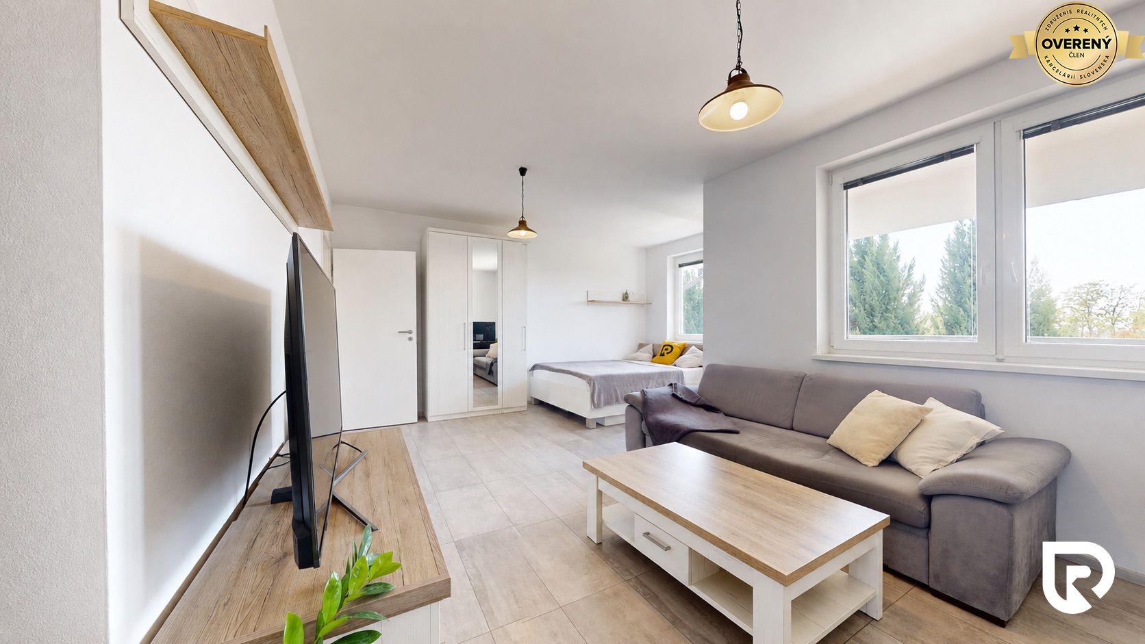 1-IZB. BYT 38m²+7m² BALKÓN | PARKOVANIE | PODUNAJSKÉ BISKUPICE – foto 2