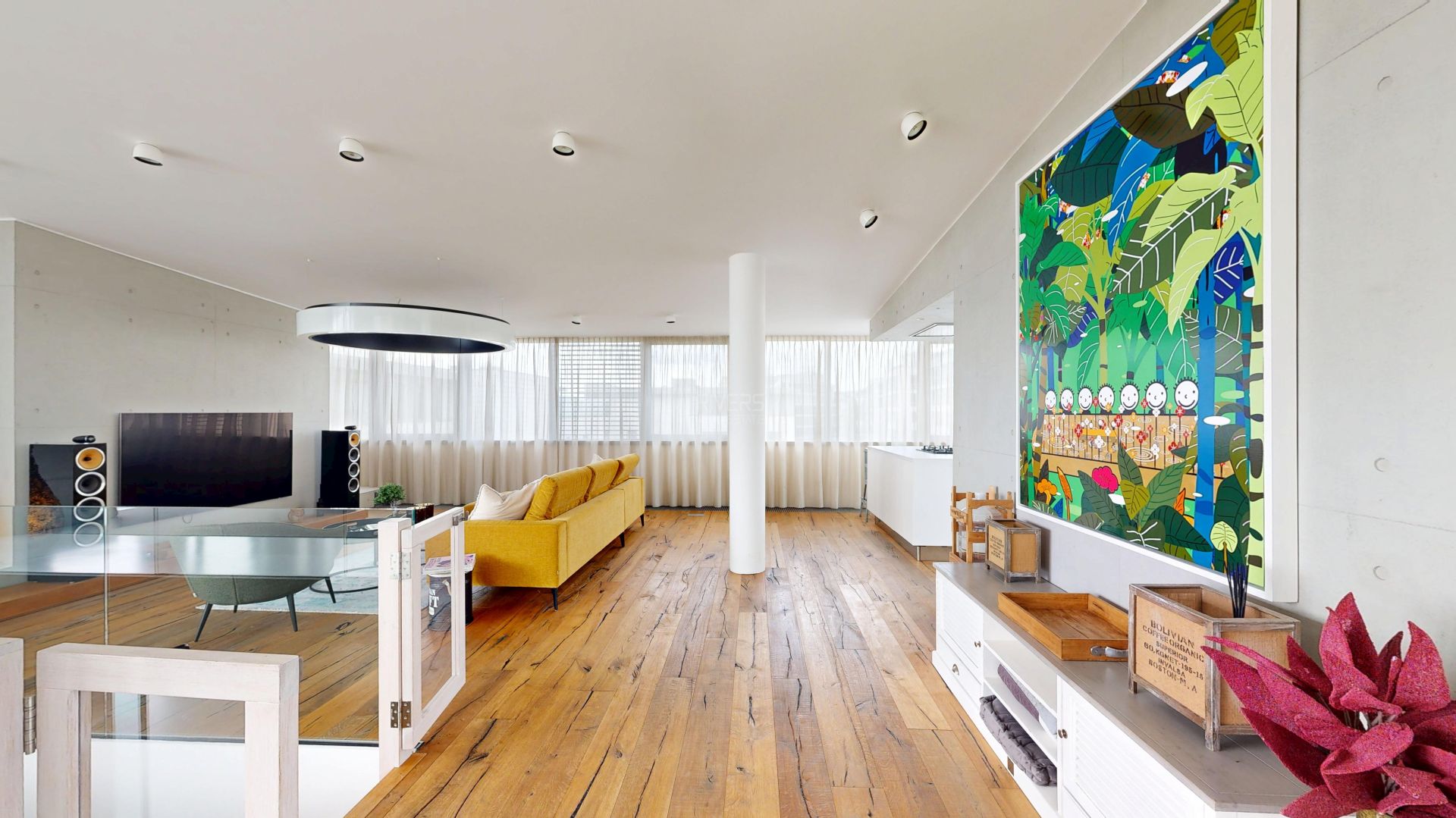 PENTHOUSE v Eurovei s terasou, zeleňou a výhľadom na Dunaj – foto 3