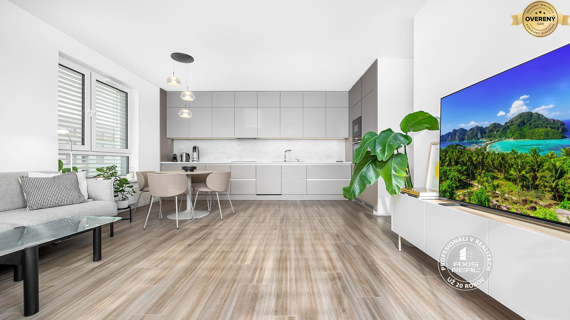 3‑izb. byt s lodžiou, klimatizáciou a garážovými miestom – foto 2