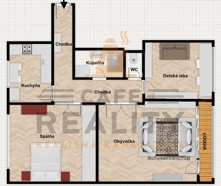 Na predaj 3 izbový byt, 91 m2, Horský park, Bratislava, Staré Mesto – foto 6