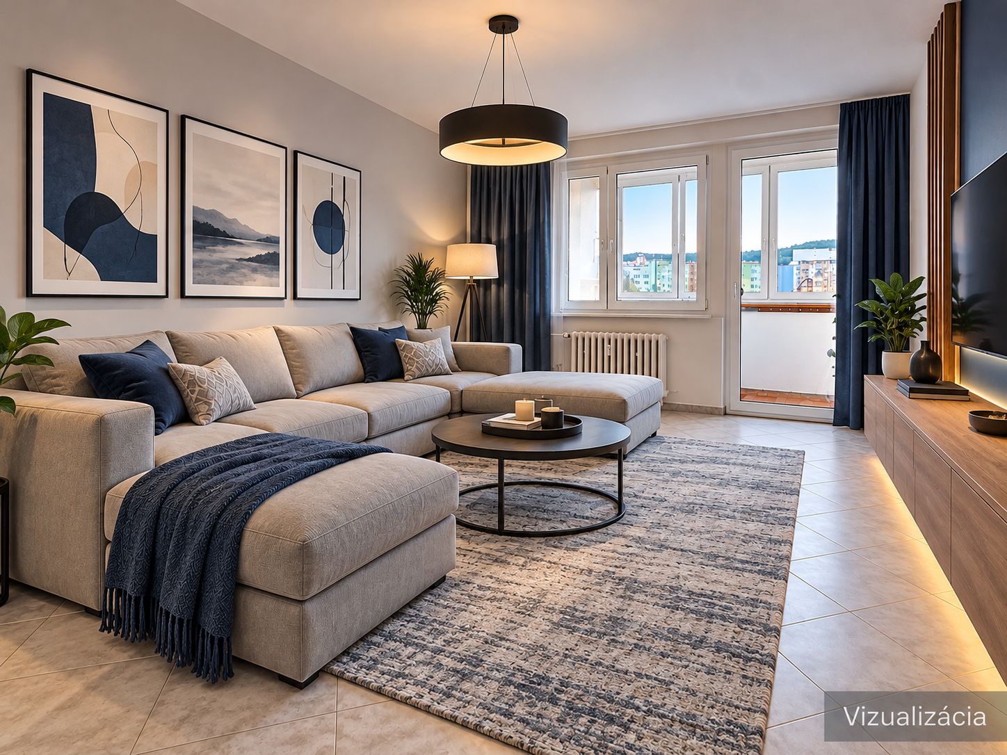Svetlý 4‑izbový byt s lodžiou a krásnym výhľadom v Dúbravke – foto 2