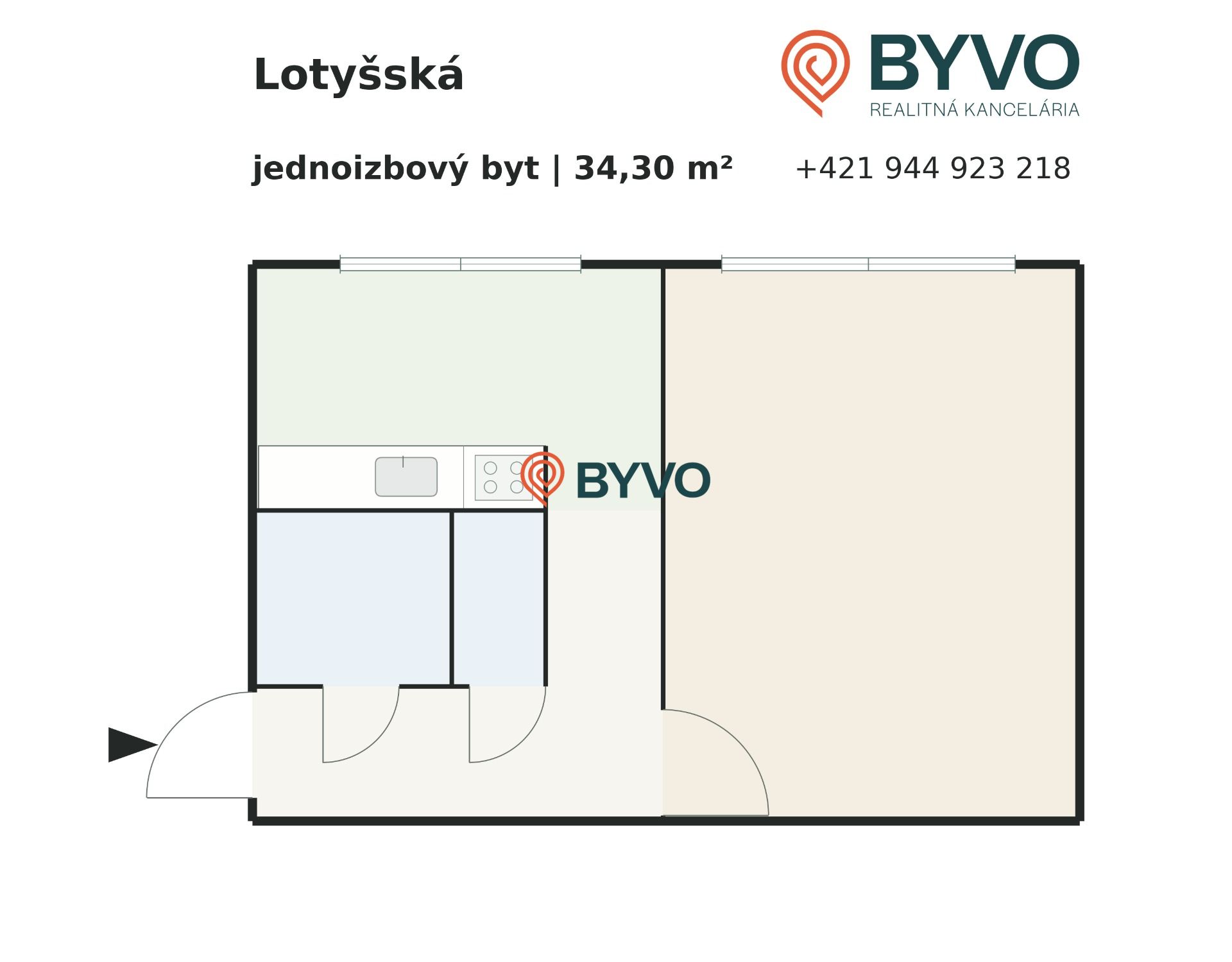 Investičná príležitosť! 1‑izbák v Podunajských Biskupiciach – foto 8