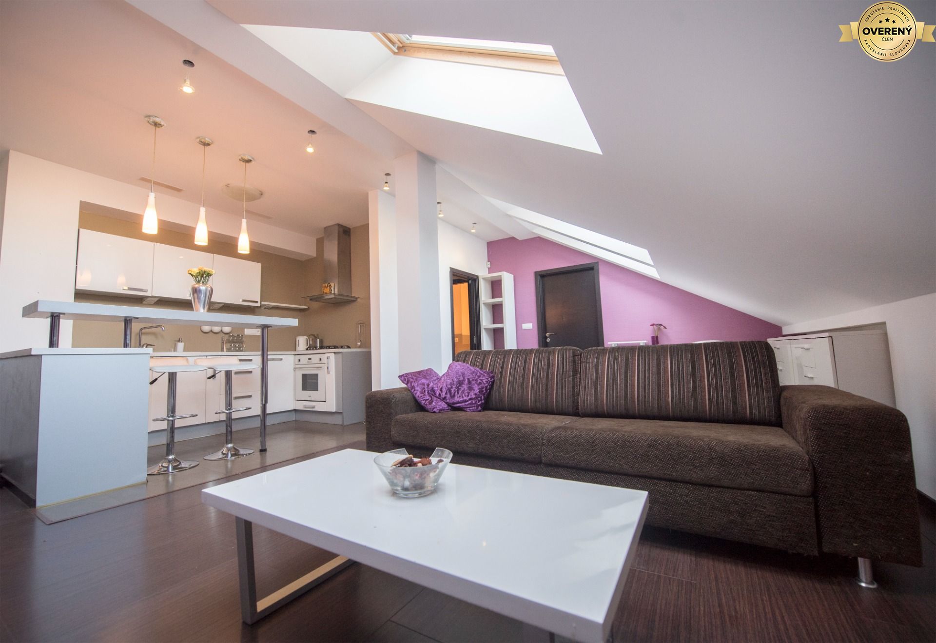 3‑izbový podkrovný byt, 71 m² – Miletičova ulica