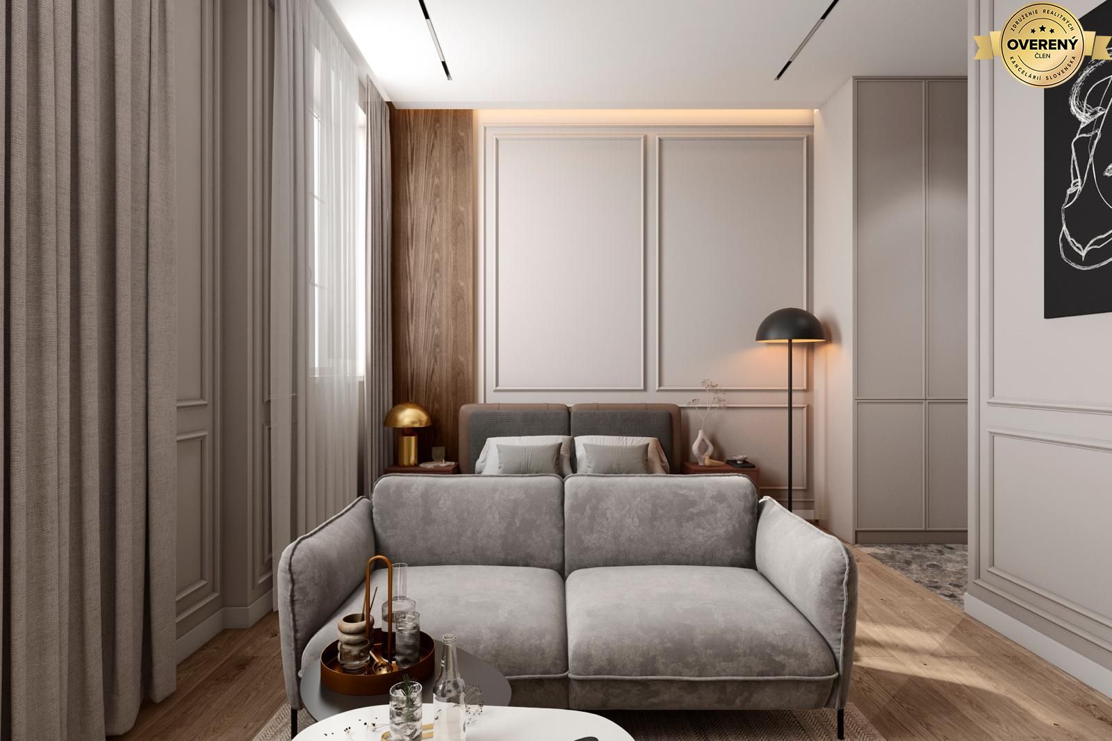 1‑izbový apartmán so zariadením na v projekte ELITresidence, Košice – foto 2