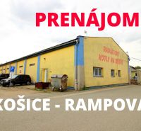 PRENAJATÉ - 2 x 200 m² SKLADOVÝ PRIESTOR, RAMPOVÁ, KE - PRENÁJOM Skladový priestor Košice, Rampová