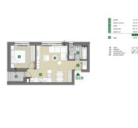 PREDAJ 2 izbového bytu s balkónom Prémiova novostavba Pezinok A0+ - D2.2.06_arch_page-0001.jpg