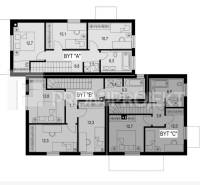 Na predaj 3 izbový byt, obec Dunajská Lužná, Hlavná ulica okr.Senec - TROJDOM - vrchné poschodie.jpg