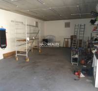 Predaj, rodinný dom Trnava, polyfunkčný objekt s veľ... - Garáž v rodinnom dome s vybavením, náradím a regálmi na uskladnenie vecí.