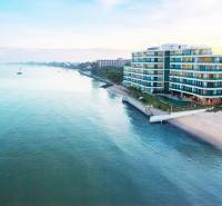 PARADISE OCEAN VIEW PATTAYA - Výstavba bytov v Pattaye pri pobreží, moderná budova s výhľadom na more.