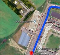2i byt  A.3.1 - Bell Residence - Mapa zobrazuje plánovanú výstavbu bytov na ulici Suchoňova v Poprade s označením A, B, C.