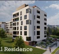 2i byt  A.3.1 - Bell Residence - Vizualizácia bytového komplexu Bell Residence, na ulici Suchoňova, s výhľadom na hory.