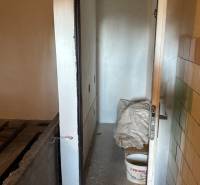PREDAJ, PODLUŽANY - VINIČNÝ DOMČEK S VINOHRADOM - Úzky priestor s plechovým vedrom a stavebným materiálom na rekreačné účely a pozemky.