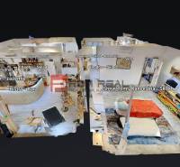 Obchodný priestor v centre Bratislavy Grösslingova ulica - 3D pôdorys obchodných priestorov s bistro-barom a kanceláriami.