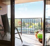PREDAJ B&B Hotel v Starom meste - škola, centrum medicíny - Balkón s výhľadom na zeleň, rastliny v kvetináčoch, Pri Suchom mlyne v Bratislave.