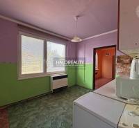 Predaj, jednoizbový byt Radvaň nad Dunajom, len 120 ... - Kuchyňa v 1-izbovom byte s výhľadom, svetlá stena, zariadenie.