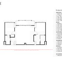 2 IZBOVÝ APARTMÁN (2 SPÁLNE + 1 OBÝV. IZBA)  EMBASSY LIFE PATTAYA - Pôdorys dvojizbového bytu 68-70 m² s návrhom zariadenia a popisom vybavenia miestností.