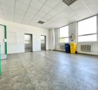Kancelárie na prenájom 40m2, budova Fischer TireTech, TN - Kancelárie s výťahmi, recyklačnými košmi a radiátormi, svetlý priestor.