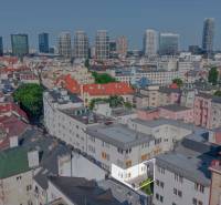 GRÖSSLINGOVÁ, reprezentatívny veľkometrážny 2-i byt, GARÁŽ, TERASA - Výhľad na Grösslingovu ulicu a Bratislavu - Staré Mesto s dvojizbovým bytom.