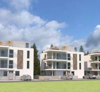 CHORVÁTSKO - Luxusné apartmány (4i) - ostrov VIR - Bytové domy s modernou architektúrou a balkónmi, vhodné na 2-izbový byt.