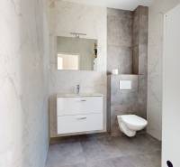 4-izbový dvojdom s terasou pre rodiny v pokojnej zóne | 97m² - Kúpeľňa s umývadlom a toaletou v rodinnom dome.