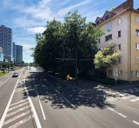 Vkusne zrekonštruovaný 3-izbový byt - Karadžičova ulica, Bratislava - Cesty a budovy na Karadžičovej ulici v Bratislave - Staré Mesto, obklopené zeleňou.