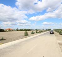 Luxusná veľkometrážna parcela za skvelú cenu Kvetoslavov,2480m2 - Ulica s áutami a stromami v pozadí, vhodná pre bývanie na Lesopark.