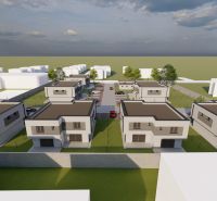  SO-07-A  Priestranný 4-izbový RD so záhradou a 3 parkovacími miestami - Nové domy na Triblavinskej ulici v Chorvátskom Grobe s 4-izbovými bytmi a záhradami.