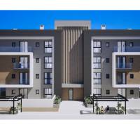 LOS ALCÁZARES -rekreačné apartmány s turistickou licenciou na prenájom - Rekreačný apartmán v Los Alcázares s modernou architektúrou a vonkajším posedením.